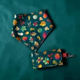 Hundbandana med mini-plånbok – Höstglöd 1