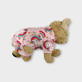 Unicorn pet pajamas, size 3, second-hand.