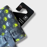 Close-up of Hurtta Go Harness Storm Grey details
