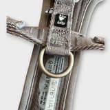 Grey-blue Hurtta Venture harness for dog, 40-45 cm, adjustable fit