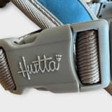 Grey-blue Hurtta Venture harness, neck circumference 40-45 cm, for dogs.