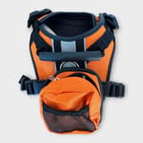 Paws Crazy hundesele med matchende taske i 'Paws Crazy' mønster.