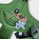 Detaljebillede af Hurtta Weekend Warrior ECO hundeselens frontspænder, størrelse 75-100 cm.
