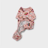 Cute unicorn pet pyjamas with hood and horn