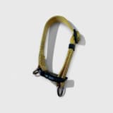 Gult Rukka hundhalsband med reflexdetaljer