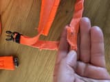 Non-Stop Dog hundesele S2 orange, overblik ovenfra