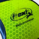 Flexi Neon rullkoppel för hund, 5 meter, med gult band