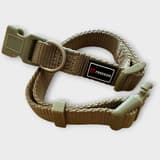 Freedog collar in red and black, adjustable for dogs with neck circumference 25-40 cm