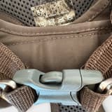 Detaljebillede af en brugt DOG Copenhagen Comfort Go hundesele i blå, størrelse XS, brystomkreds 38-45cm