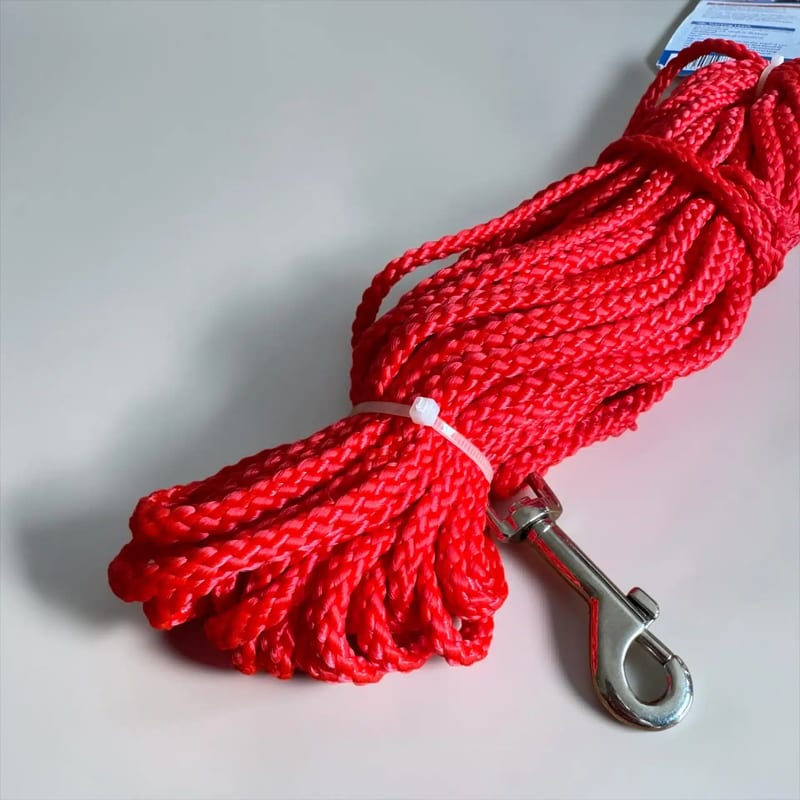 Trixie Tracking Lead 15m Red