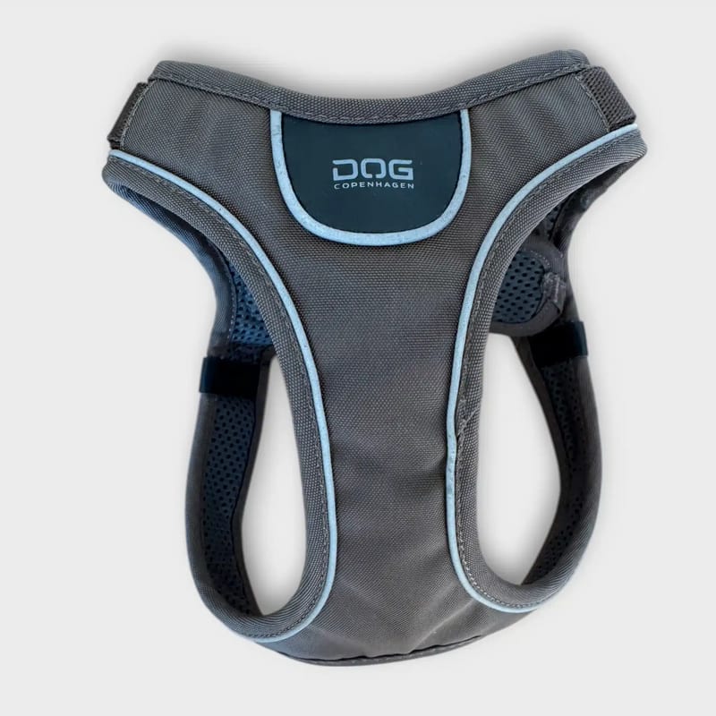 DOG Copenhagen Comfort Go hundesele i blåt og sort, justerbar pasform.